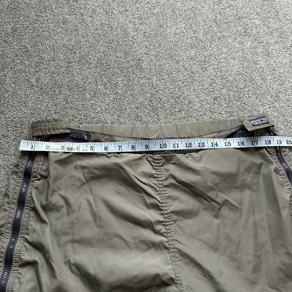 Patagonia Pants Mens Extra Large Fleece Lined Full Zip Grey VTG USA Made 38 X32 - Picture 8 of 14